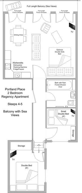 Portland Place Apartment *